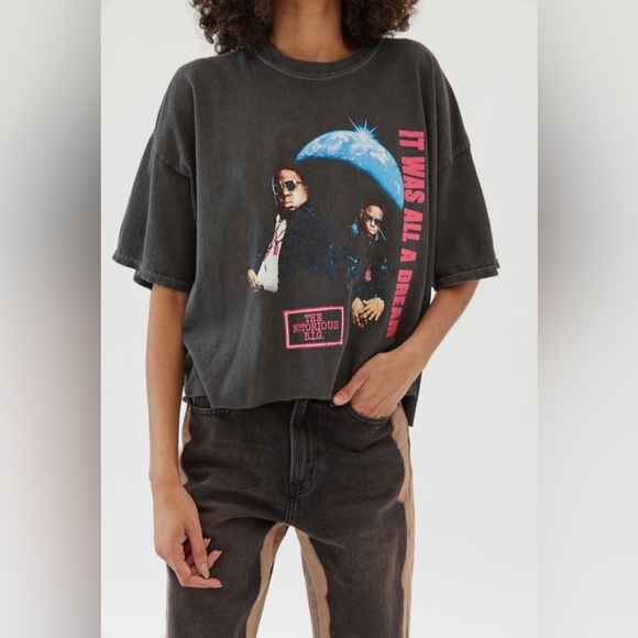 Biggie it was all dream Boxy Tee - Picture 2 of 11